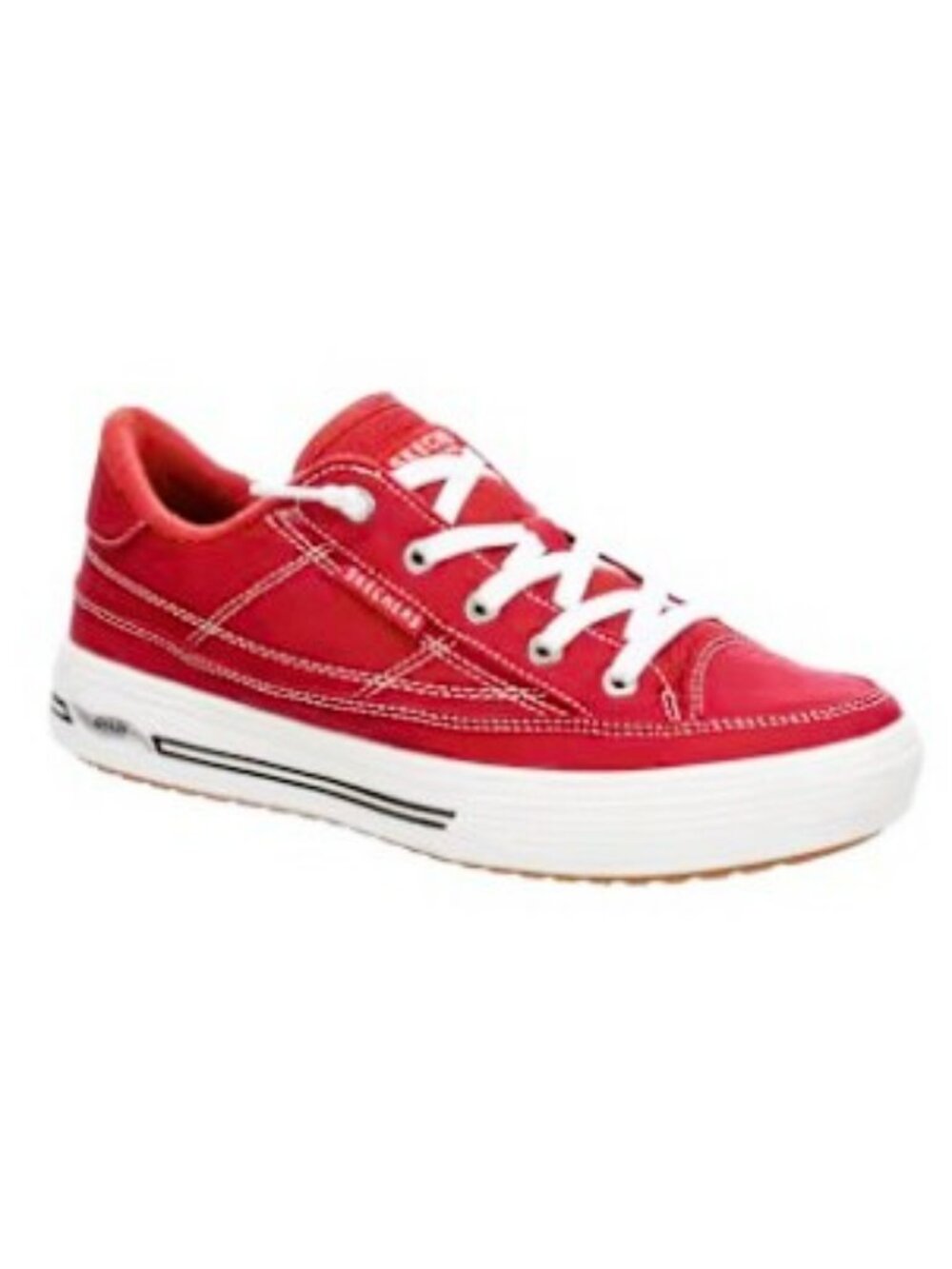 Skechers Arch Fit Arcade Arcata Women's Sneaker sz 9 - Red/White